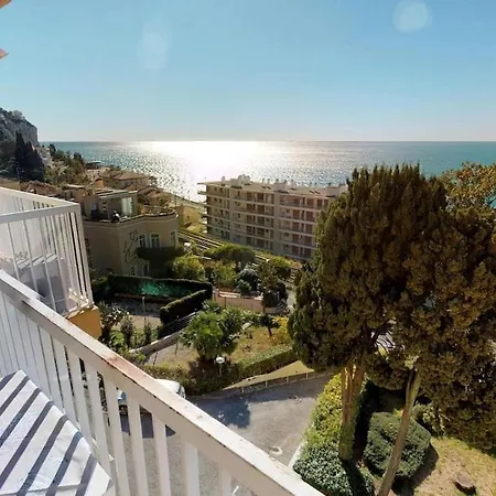 Apartment 57vm - 2p Avec Vue Balcons Et Parking Menton